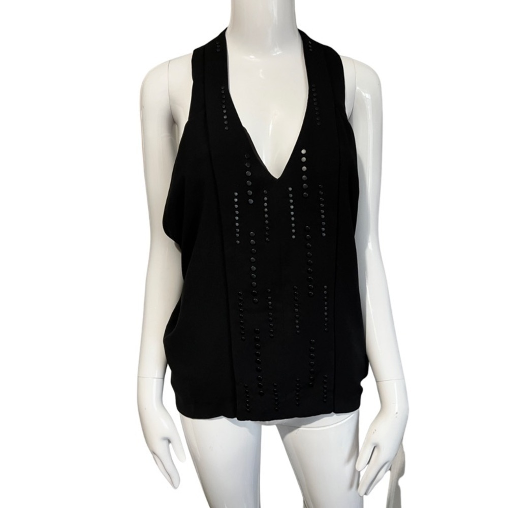 Diane Von Frustenberg Black Tank top